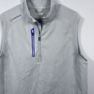 Sunice Axel Element Shield Lightweight 1/2 Zip Vest Performance Golf Men's Large